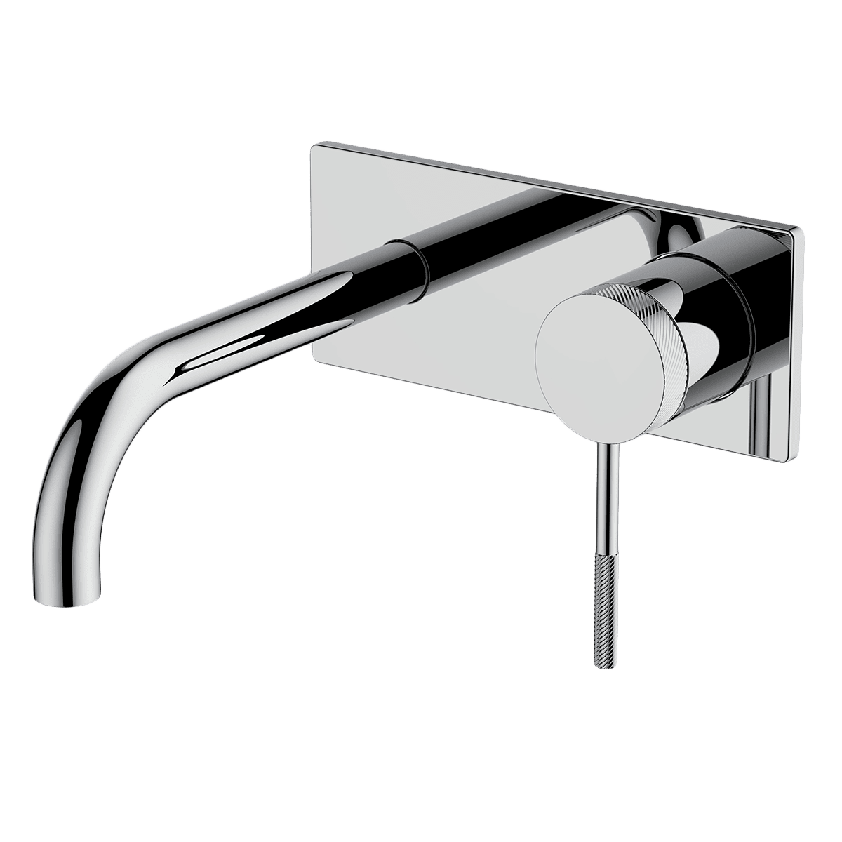 Gareth Ashton Poco Knurled Wall Basin/Bath Set 165mm