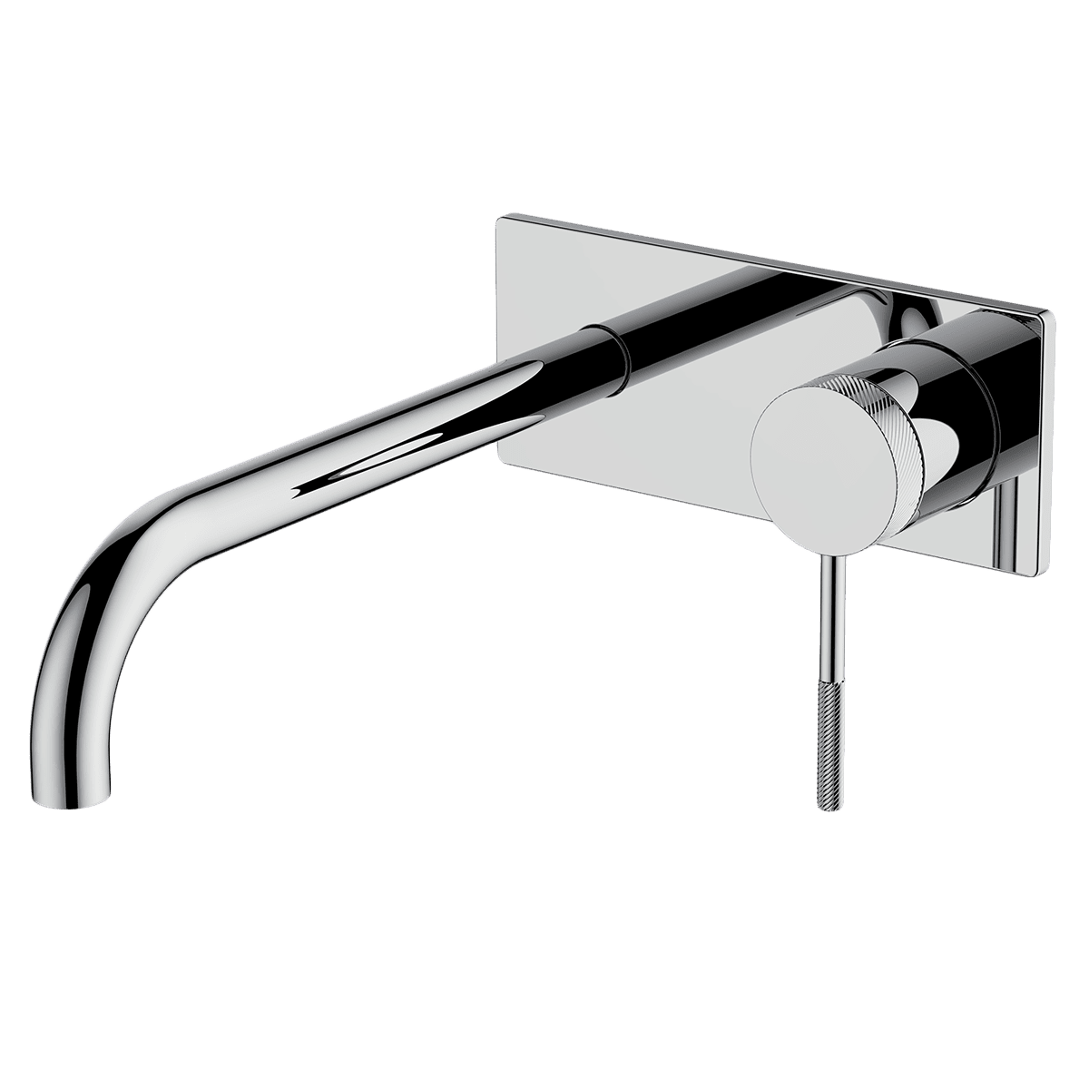 Gareth Ashton Poco Knurled Wall Basin/Bath Set 220mm