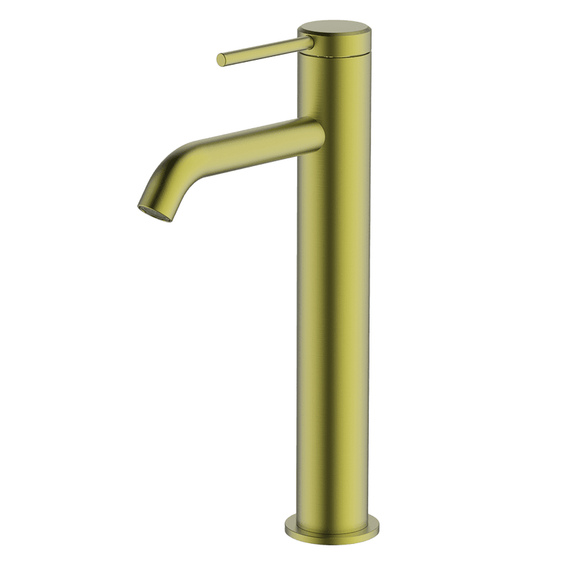 Gareth Ashton Poco Hi Basin Mixer – Brushed Brass