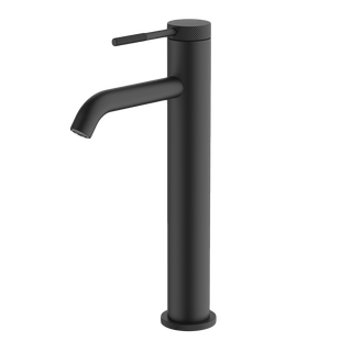 Gareth Ashton Poco Knurled High Basin Mixer – Black