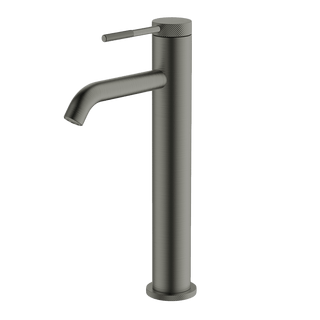Gareth Ashton Poco Knurled High Basin Mixer – Gun Metal