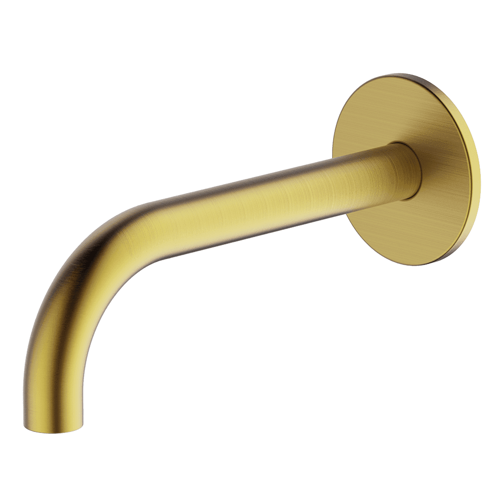 Gareth Ashton Poco Basin Spout 165mm – Brushed Brass