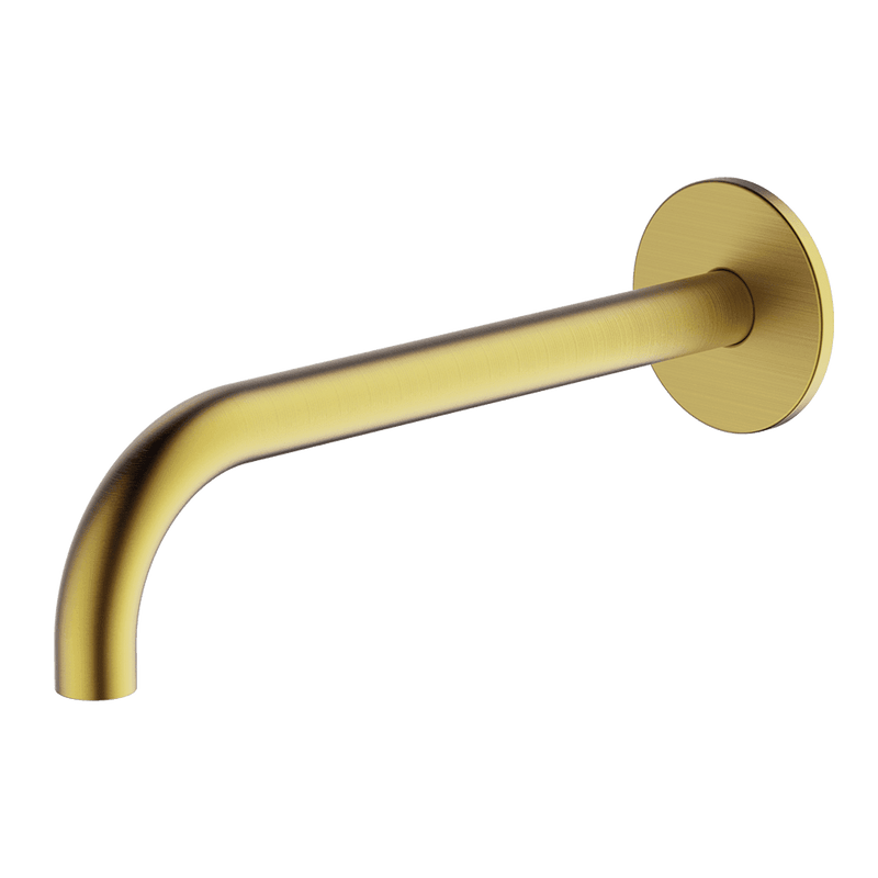 Gareth Ashton Poco Basin Spout 220mm – Brushed Brass