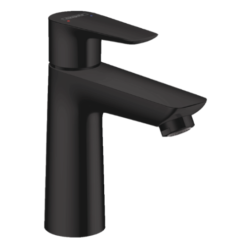 Hansgrohe Talis E 110 Single Lever Basin Mixer - Matte Black - 71712673