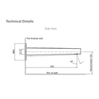 Kohler Taut Wall Mount Bath Spout - Chrome 74046T-CP