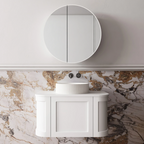 Cassa Design Westminster 750mm Matte White Wall Hung Vanity - WES750MW