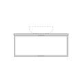 Marquis Chifley Wall Hung Vanity with Symphony Top & Basin - 750mm - Chifley 2