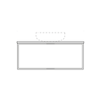 Marquis Chifley Wall Hung Vanity with Symphony Top & Basin - 600mm - Chifley 1