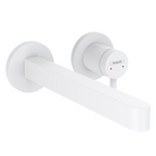 Hansgrohe Finoris Single Lever Wall Mixer 228mm with In-Wall - Matte White - 76050700 + 13622180
