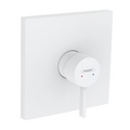 Hansgrohe Finoris Single Lever iBox Universal Shower Mixer with In-Wall Body - Matte White - 76615703 + 01800180