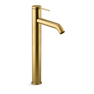 Kohler Components Super Tall Single Lever Basin Mixer - Brushed Brass - 77960T-4AND-2MB