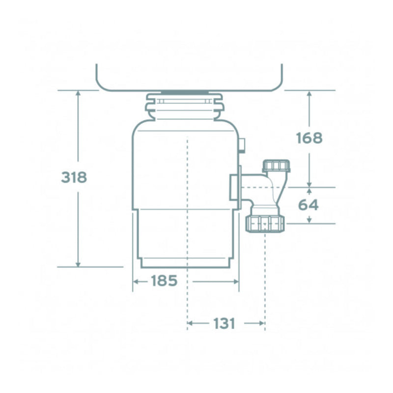 InSinkErator E75 Food Waste Disposer - Specification
