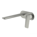 Gareth Ashton VELA WALLSET WITH 220MM WALL SPOUT – Brushed Nickel