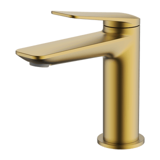 Gareth Ashton Vela Basin Mixer – Brushed Brass