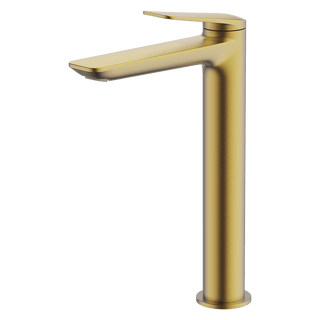 Gareth Ashton Vela High Basin Mixer – Brushed Brass