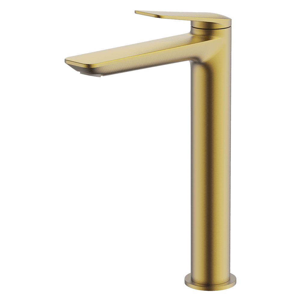 Gareth Ashton Vela High Basin Mixer – Brushed Brass
