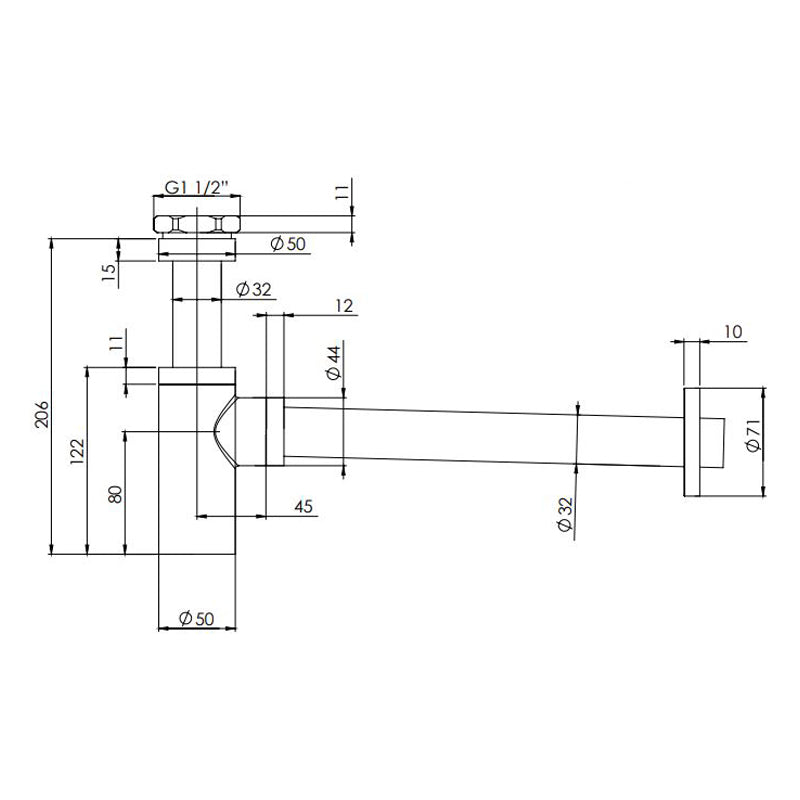 Phoenix 40MM BOTTLE TRAP Specification