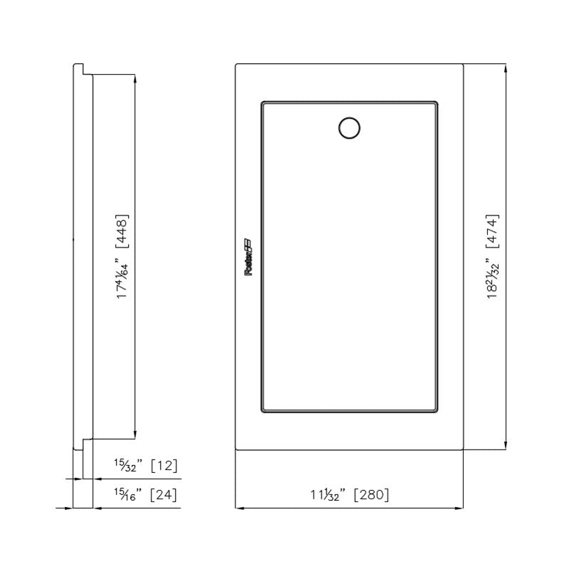 Foster Milano Support Frame Kit with Cutting Board Specification