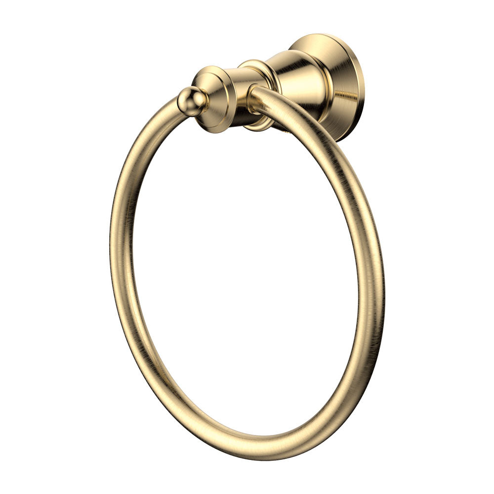 Fienza Lillian Towel Ring Urban Brass - 81002UB