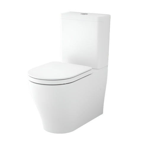 Caroma LunaPlus Back Entry Suite with Liano Soft Close Seat