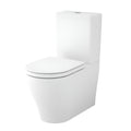 Caroma Luna Plus Cleanflush WFCC 4S Back Entry SC Suite - White