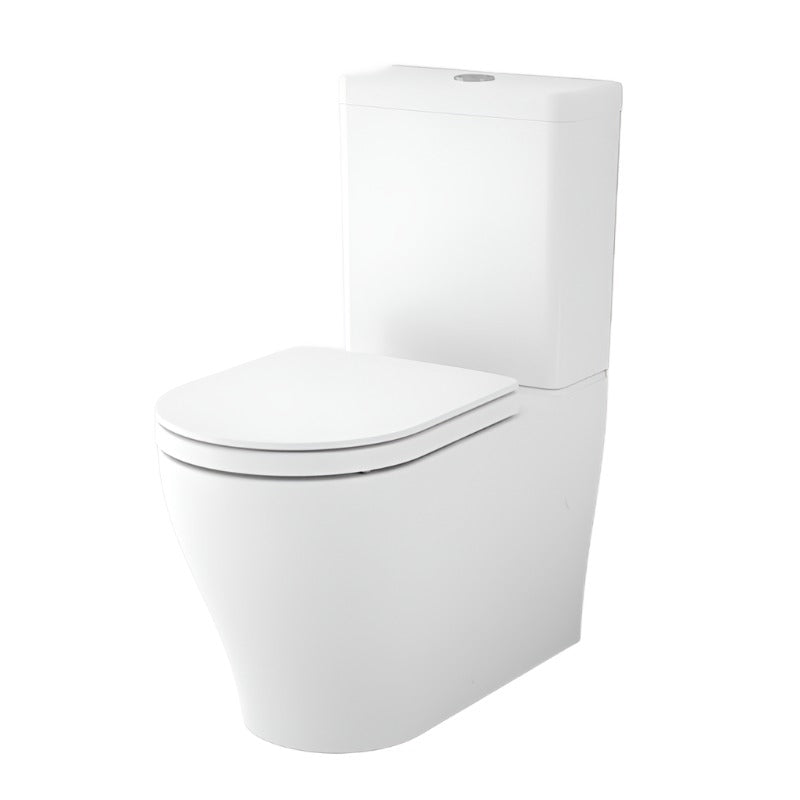 Caroma Luna Plus Cleanflush WFCC 4S Bottom Inlet SC Suite - White