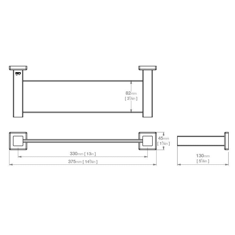 Bathroom Butler 8500 Series Glass Shelf - 300mm | Specifications