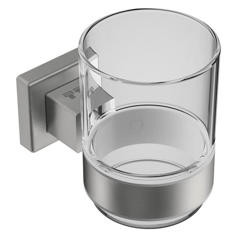 Bathroom Butler 8500 Series Wall Hung Glass Holder - Brushed Stainless Steel