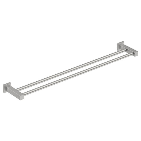 Bathroom Butler 8500 Series Wall Hung Double Towel Rail - 800mm - Brushed Stainless Steel
