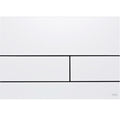 TECEsquare Flush Plate - Metal Gloss White - 9.240.832