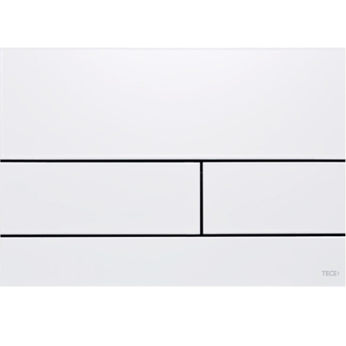 TECEsquare Flush Plate - Metal Gloss White - 9.240.832