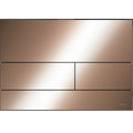 TECEsquare Flush Plate - Brushed Red Gold Optic PVD - 9.240.841