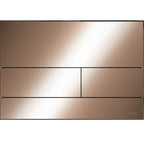 TECEsquare Flush Plate - Brushed Red Gold Optic PVD - 9.240.841