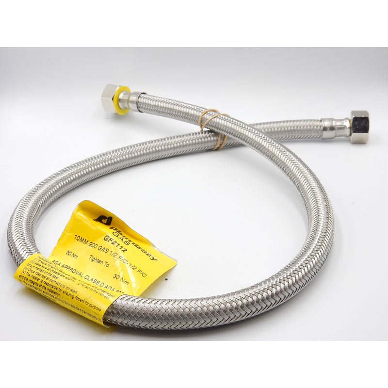 900mm F&F Gas Braided Hose - Cass Brothers