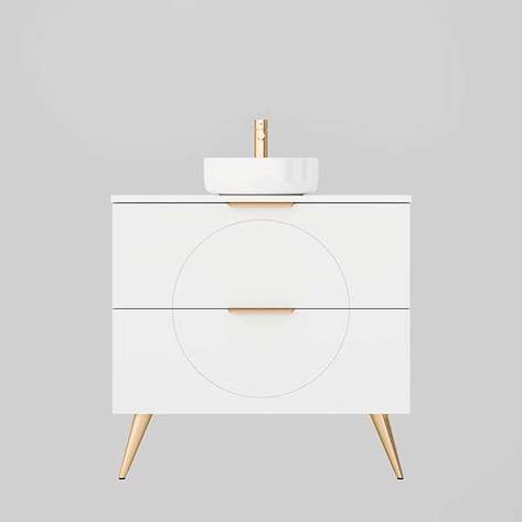 Timberline Sutherland House Retro Freestanding Vanity 900mm - SHCV900CSSAL__4