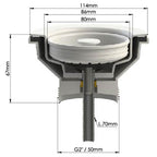 Turner Hastings Premium Polypropylene Basket Waste