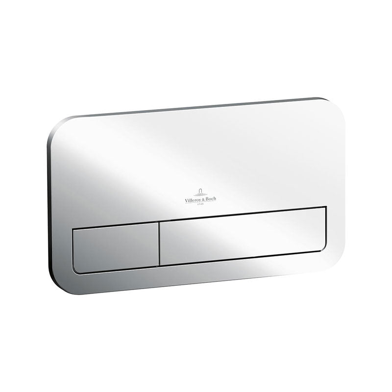 Villeroy & Boch ViConnect E200 Flush Plate - Chrome