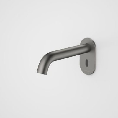 Caroma Liano II Sensor 175mm Wall Spout - Gun Metal