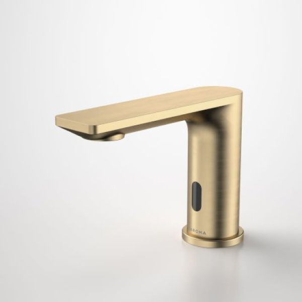 Caroma Urbane II Sensor Hob Mounted Spout - Brushed Brass