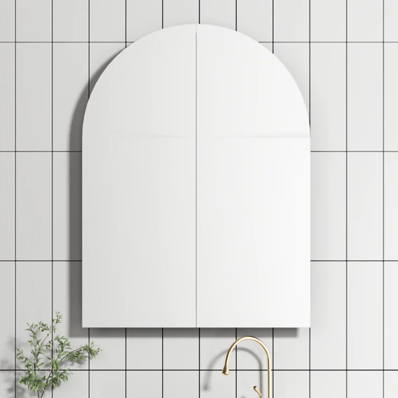 Cassa Design Archied 600mm Matte White Shaving Cabinet