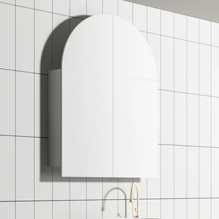 Cassa Design Archied 750mm Matte White Shaving Cabinet - ARCHIED7512MW