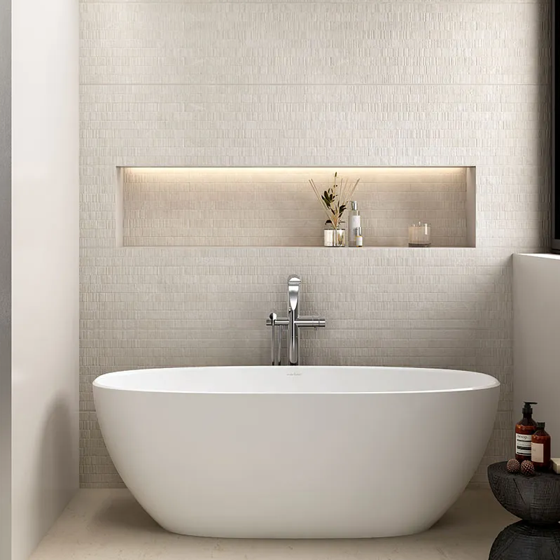 Victoria + Albert Barcelona 1500mm Freestanding Bath - Gloss White - BA1-N-SW-NO