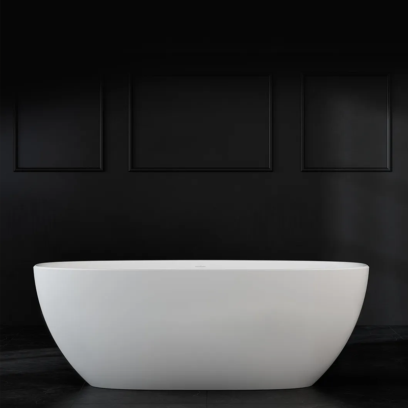 Victoria + Albert Barcelona 1500mm Freestanding Bath - Gloss White - BA1-N-SW-NO