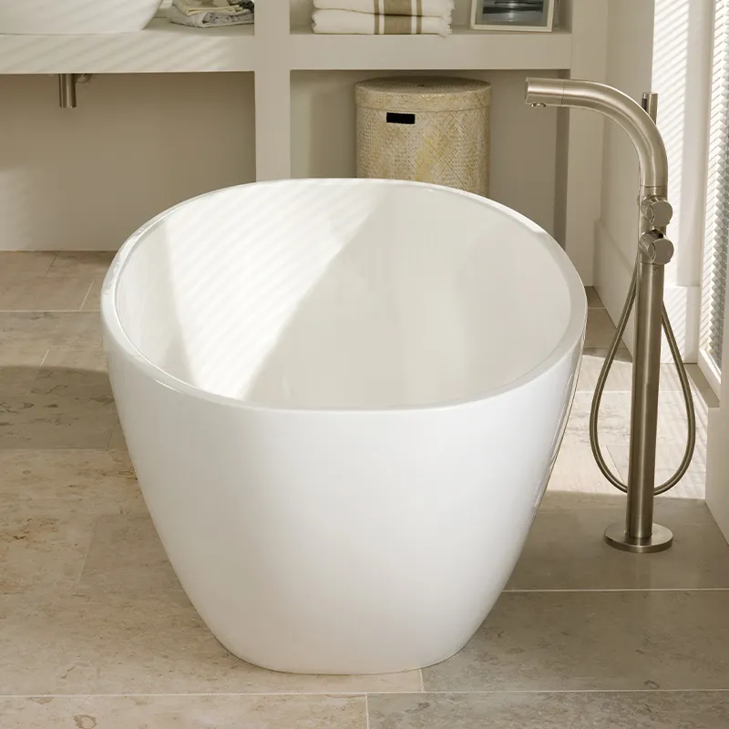 Victoria + Albert Barcelona 1700mm Freestanding Bath - Gloss White - BA2-N-SW-NO