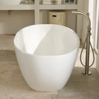 Victoria + Albert Barcelona 1700mm Freestanding Bath - Matte White - BA2M-N-SM-NO