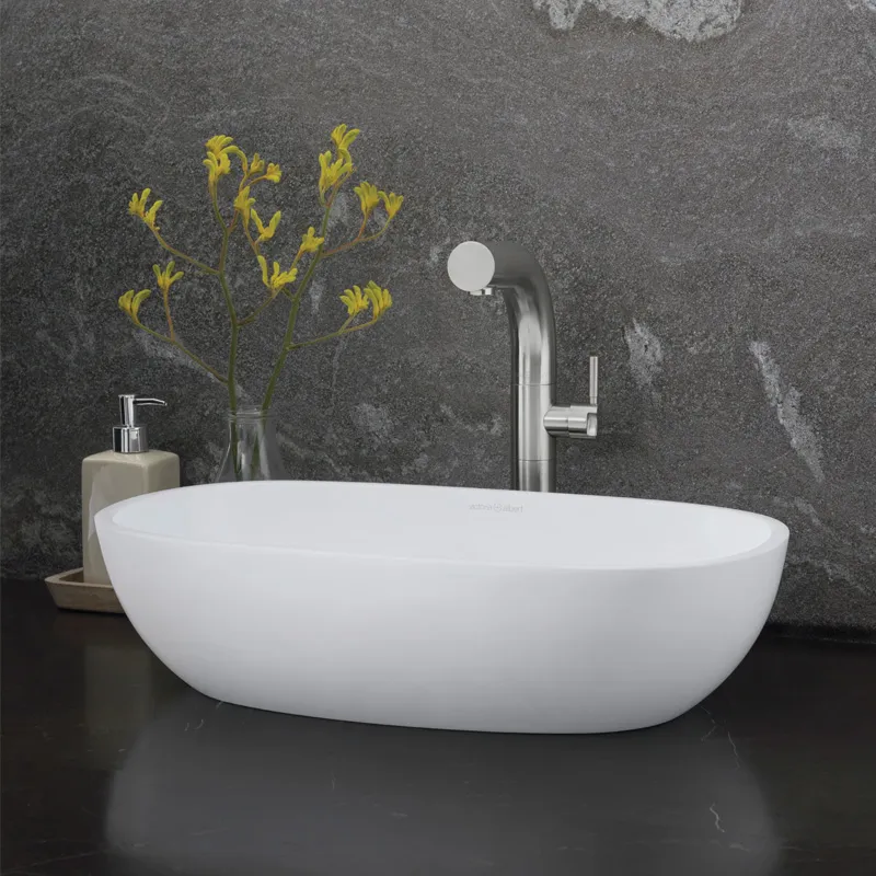 Victoria + Albert Barcelona 64 Above Counter Basin - Gloss White - VB-BAR-64-NO