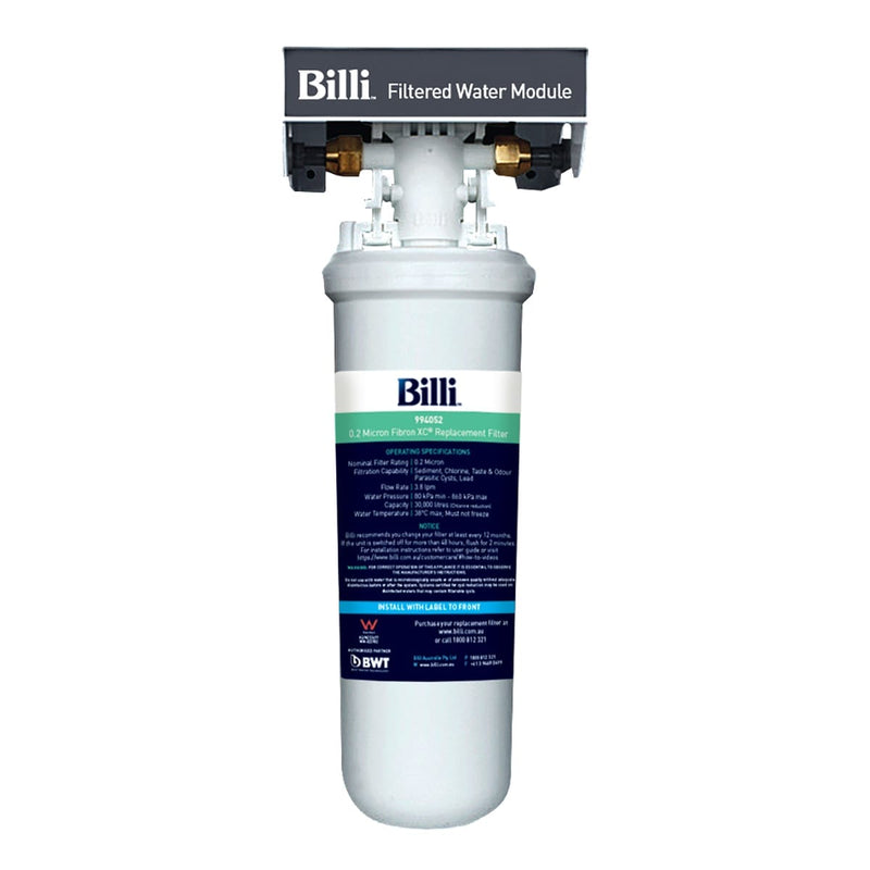 Billi B-1000 Filtered Round Slimline Dispenser - Brushed