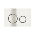 Meir Sigma 21 Dual Flush Plate by Geberit PVD - Brushed Nickel - 115.884.00.1-PVDBN