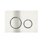 Meir Sigma 21 Dual Flush Plate by Geberit PVD - Brushed Nickel - 115.884.00.1-PVDBN