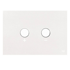 Studio Bagno Manhattan MAN002 Matte White Wall Faced Pan including Oli 74 (Pneumatic) Cistern & Matte White Button - MAN002/MW + 601602/PN + OL0216622